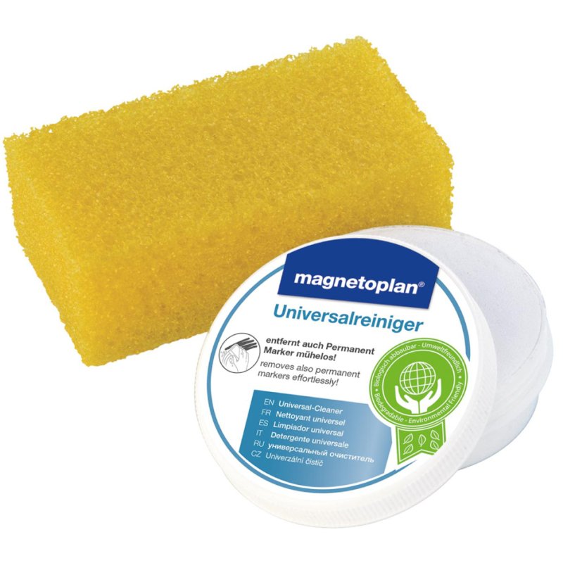 Magnetoplan allesreiniger met spons, 100 g