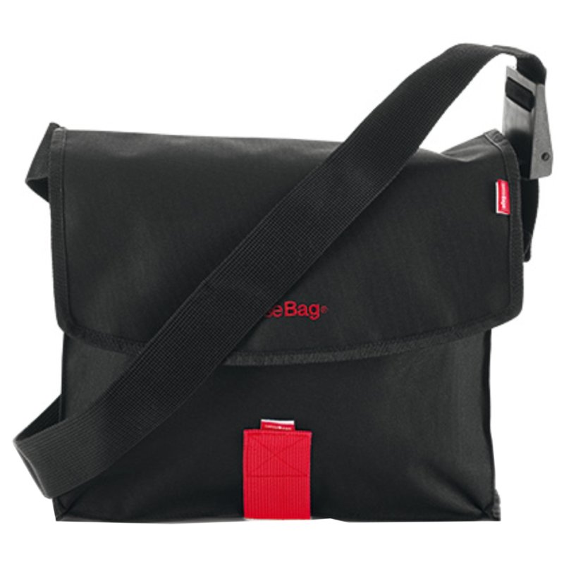 Gevlochten schoudertas, 'senseBag messenger tas', naturel