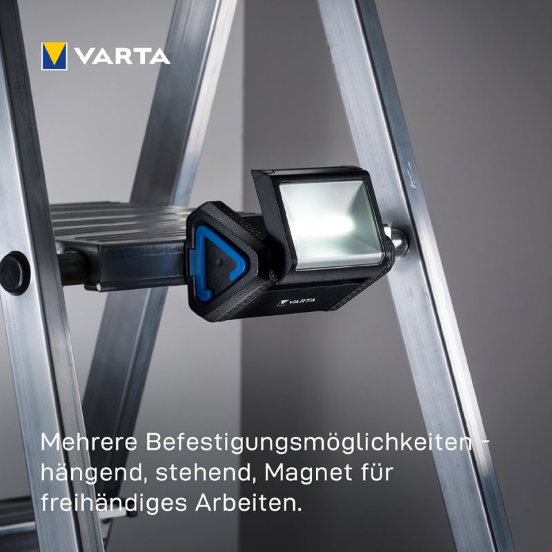 VARTA werkverlichting Work Flex Area Light met haak en magneet