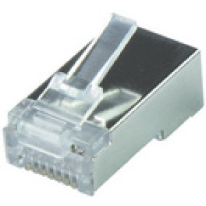 Logilink modulaire RJ45-connectoren cat. 6A, afgeschermd