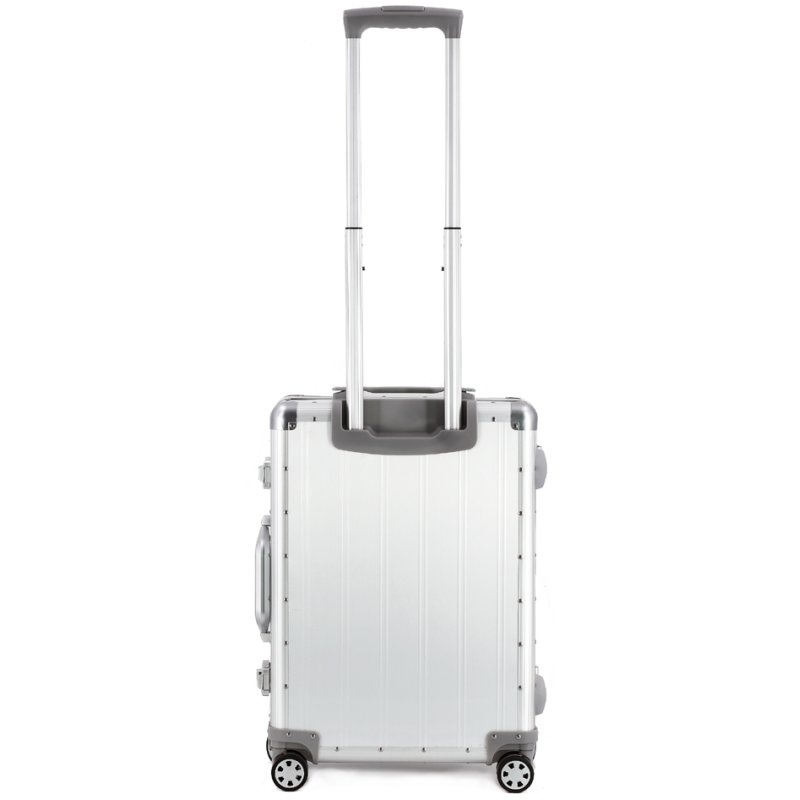 Aluminium reistrolley, zwart mat