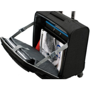 Polyester aktentas RONNEY, antraciet