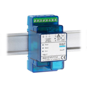 W&T Web-besturing, 4.0 Digitaal, 1x 230V Ingang, 1x Relaisuitgang