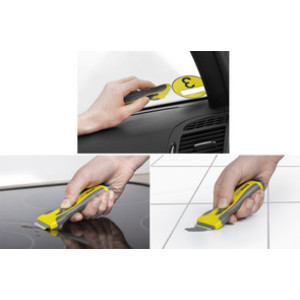 Vervangmesjes voor glasschraper, 100 stuks