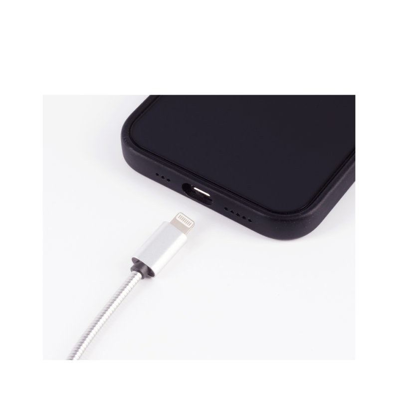 Shiverpeaks data- en oplaadkabel USB-A naar Lightning 1m