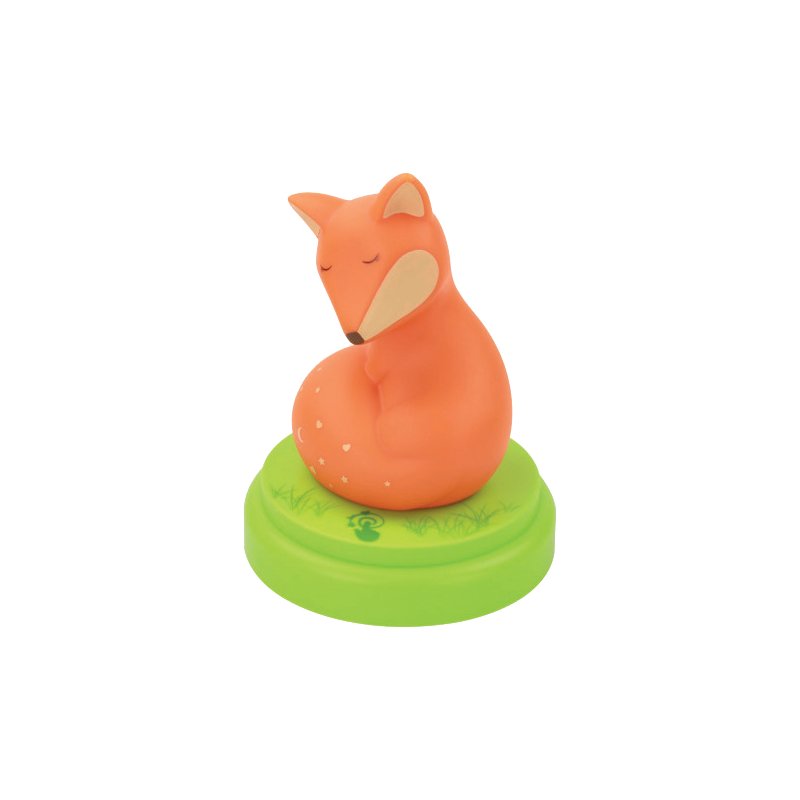 Ansmann nachtlampje vosje, groen / oranje