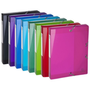 EXACOMPTA Verzamelbox Iderama A4 25mm, gekleurd gesorteerd