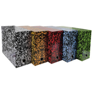 EXACOMPTA Archiefdoos Annonay karton 120mm gemixt kleuren