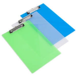 Rapesco klembord A4 transparant gekleurd polypropyleenTITEL: Rapesco klembord A4 transparant gekleurd polypropyleen