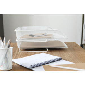 ALBA documentenbak A4 draadmetaal zwart