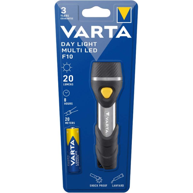 VARTA zaklamp Day Light Multi LED met batterij