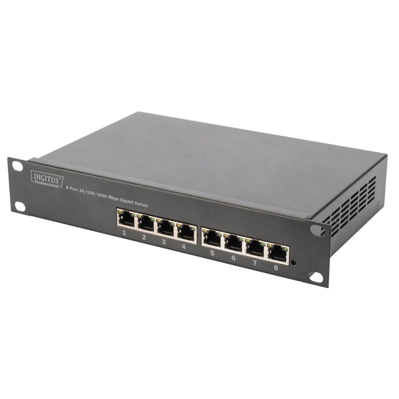 10 Gigabit-switch, 8 poorten