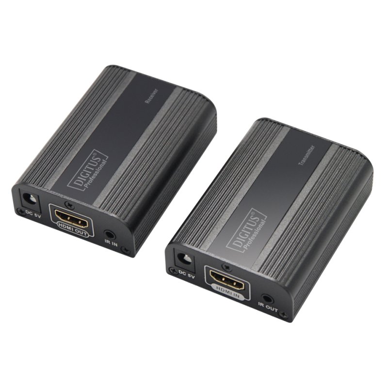 DIGITUS 4K HDMI verlenger set, 4K/60Hz, HDMI 2.0, 30/60 m