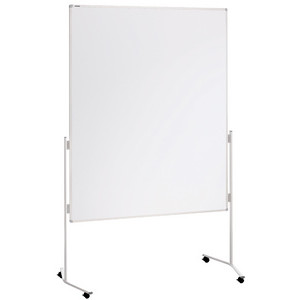FRANKEN moderatietafel ECO150x120, karton wit, aluminium frame, 1500 x 1200 mm