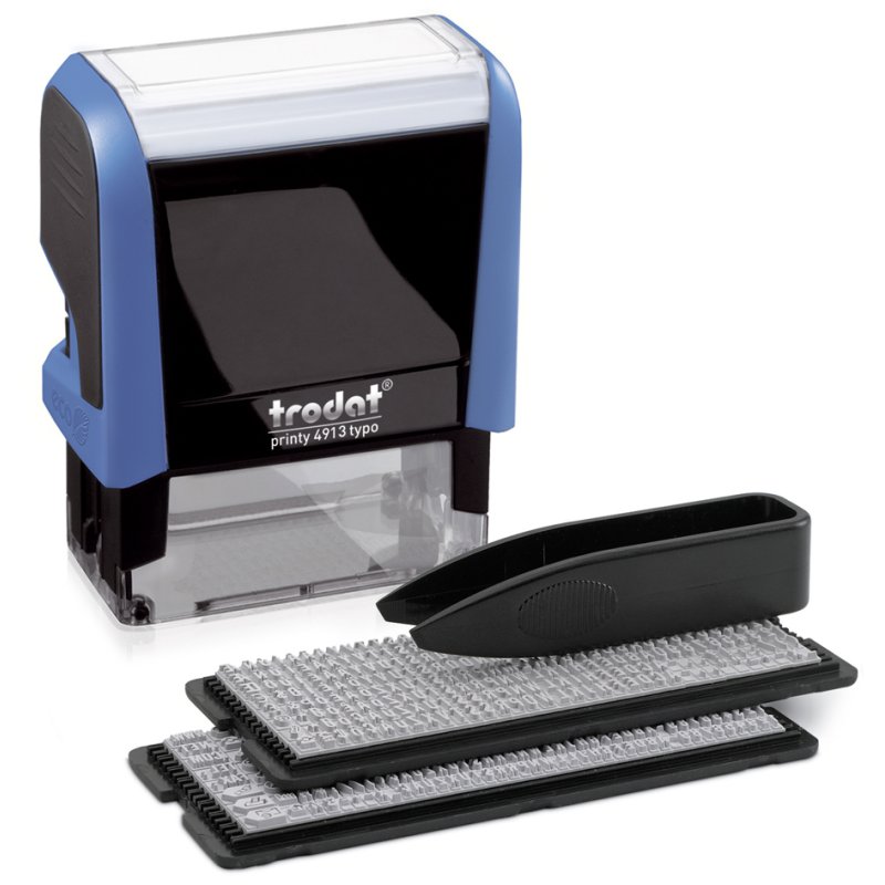 Trodat Tekststempel Printy 4913 TYPO 4.0, 5 regels