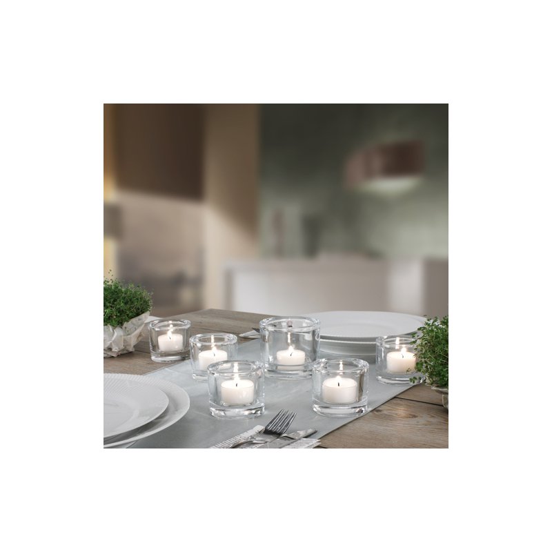 Waxinelichtjes, diameter 38 mm, wit