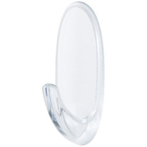 3M Command buitenhaken transparant kunststof maat M