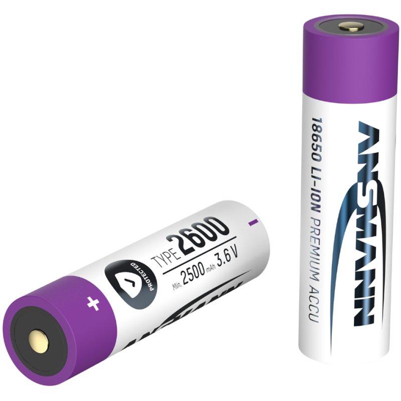 ANSMANN Li-Ion Accu 18650, 3,6 V, 3500 mAh