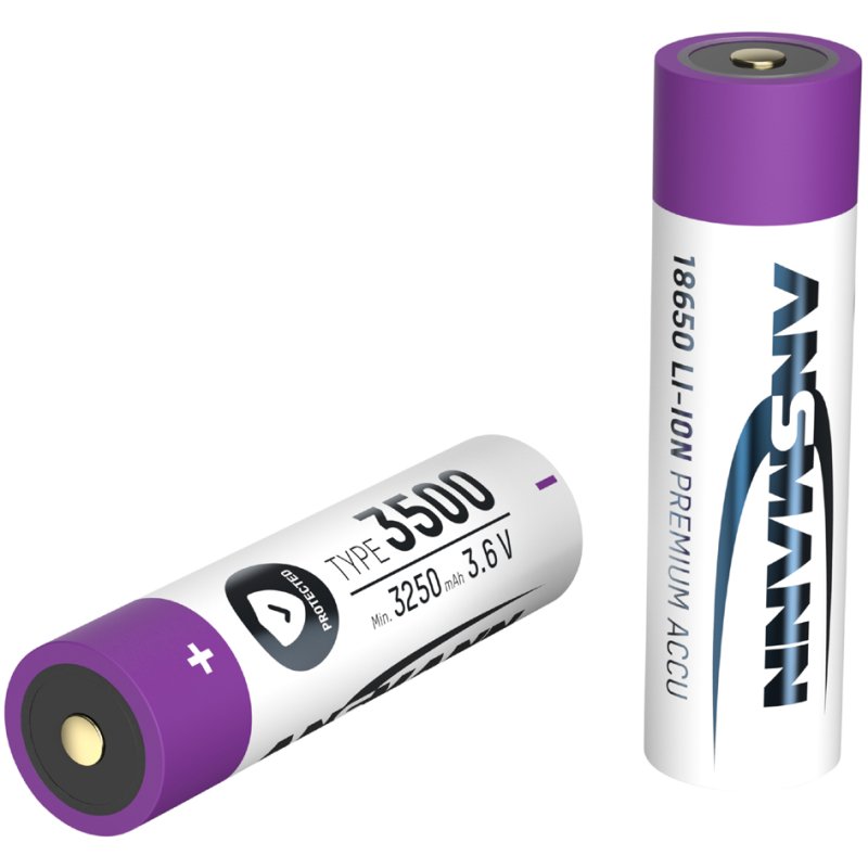 ANSMANN Li-Ion Accu 18650, 3,6 V, 3500 mAh