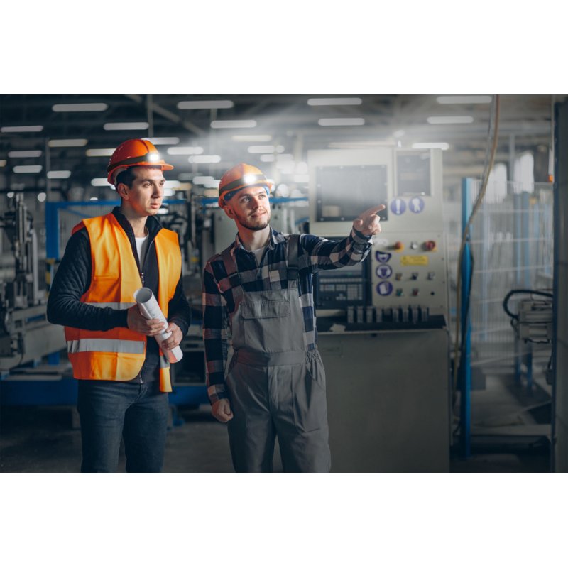 ANSMANN hoofdlamp HD200B, 200 lumen, IP44 waterdicht