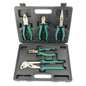 BRÜDER MANNESMANN Professionele tangenset, 5-delig, in koffer