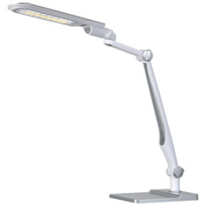 Hansa LED bureaulamp Multiflex zilver met klem en voet