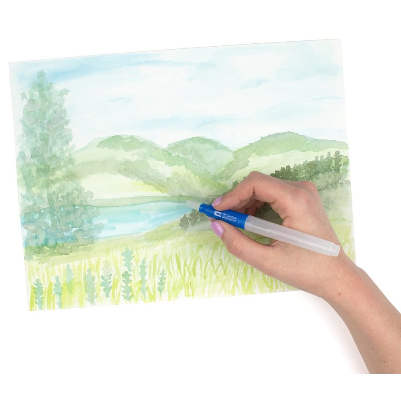 Tombow waterpenseeltje, plat, verpakt