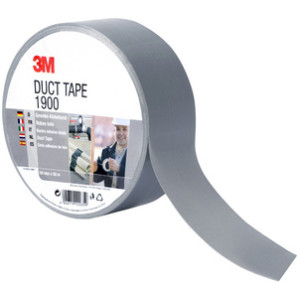 3M - Economy textieltape - 50 mm x 50 m - Zwart