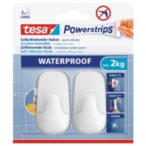 tesa Watervaste Krachthaken Klein Wit Kunststof
