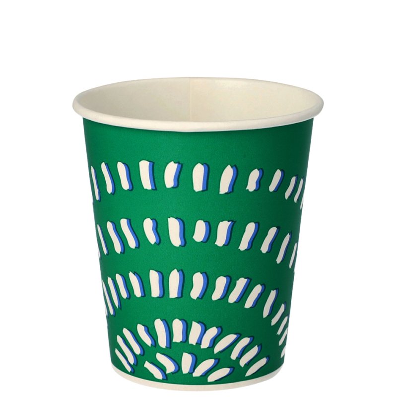 STARPAK wegwerpbekers karton geel 0,3L - 100 stuks