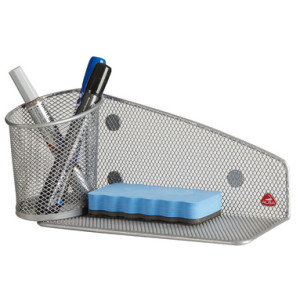 ALBA accessoirehouder MESHTAB voor whiteboard, zilvergrijs