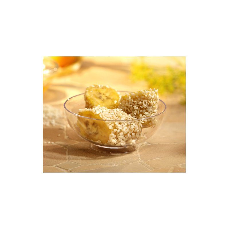 Handige kommetjes voor hapjes, rundersmaakt, 65 ml, transparant.