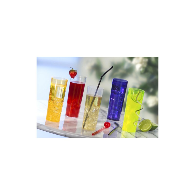 Kunststof longdrinkglas, 0,3 liter, helder