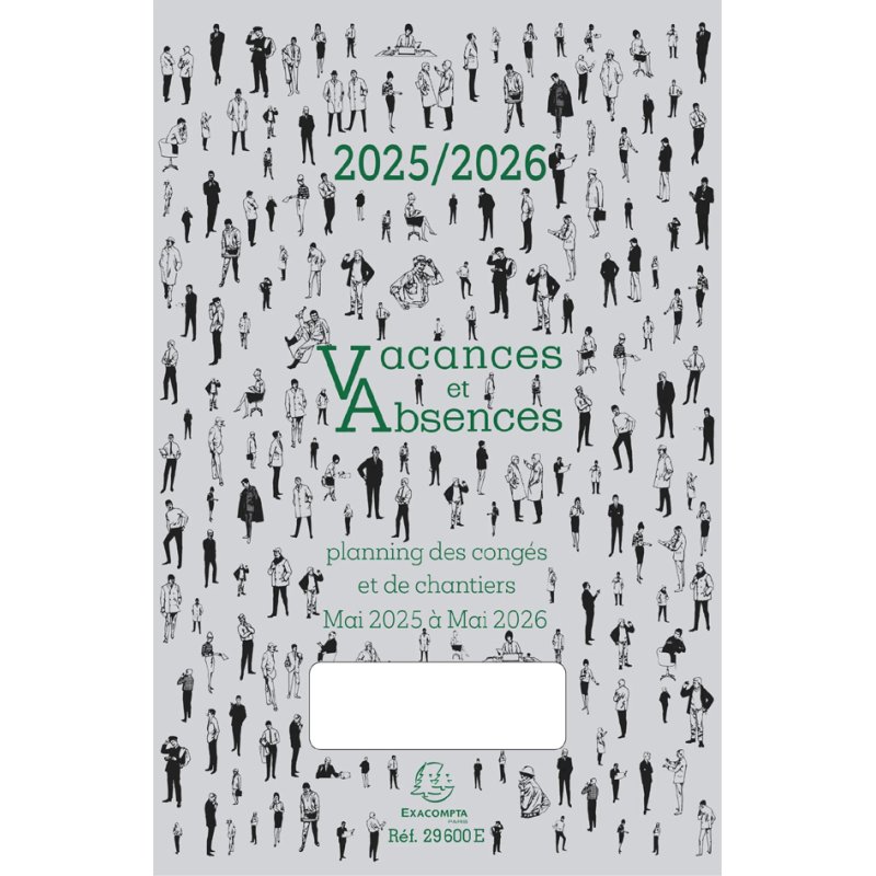 Verlofplanner 2025/2026, mei 2025 t/m mei 2026