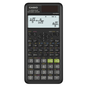 CASIO rekenmachine FX-87DE X CW, wetenschappelijk, solar en batterij, 502 functies