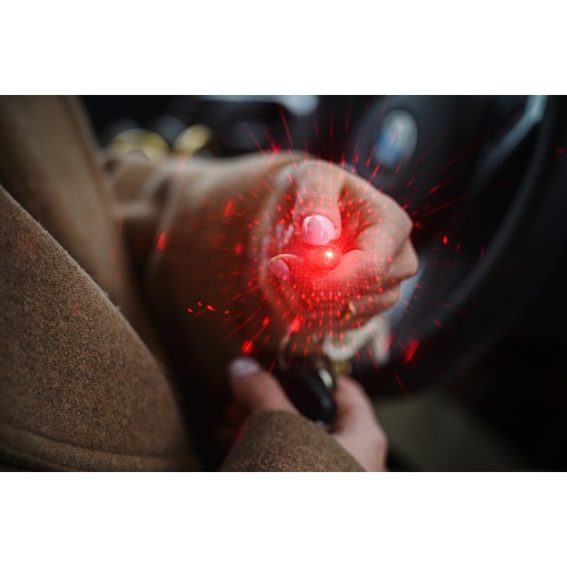 ANSMANN Laserpointer 2-in-1 zwart