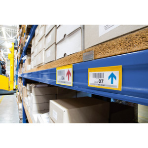 DURABLE magnetische kentekenhouder A6 dwars transparant