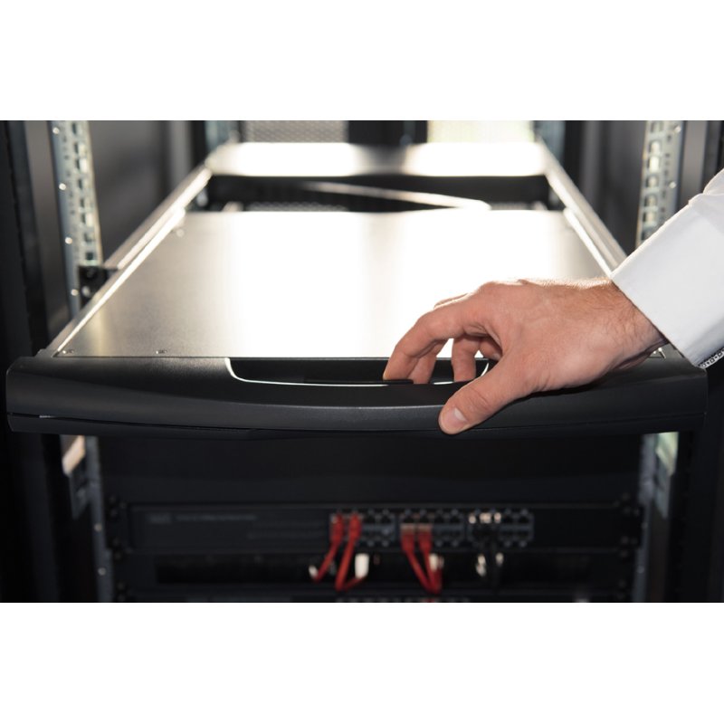 19" Console met KVM-switch, 16 poorten, met TFT-beeldscherm