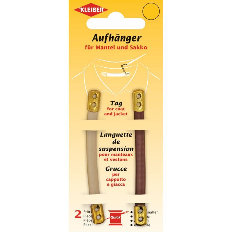 Jashanger, kunstleder, bruin/beige