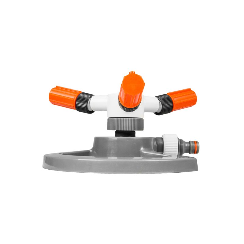 Bradas 3-armige sproeier WHITE LINE, grijs/wit/oranje