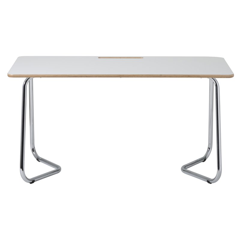 ARCHYI whiteboard-tafel Douro, wit melamine oppervlak, 1500 x 700 x 740 mm