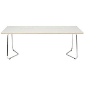 ARCHYI conferentietafel Douro, whiteboard oppervlak, 210 x 72 x 100 cm