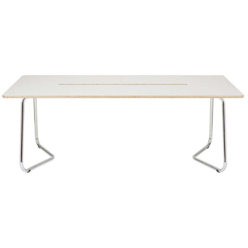 ARCHYI conferentietafel Douro, whiteboard oppervlak, 210 x 72 x 100 cm