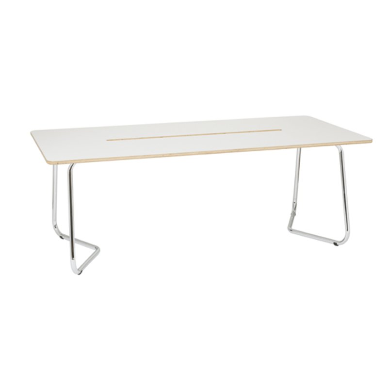 ARCHYI conferentietafel Douro, whiteboard oppervlak, 210 x 72 x 100 cm