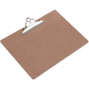 RAPESCO klembord, hardboard, A3 formaat, bruin, grote klem
