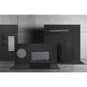 ARCHYI tafelscheidingswand Akustik Sculpo, 1200 x 400 x 33 mm, PET-materiaal