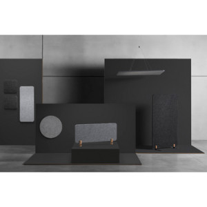 ARCHYI plafondelement Akustik Sculpo, PET-materiaal, rond, diameter 1200 mm