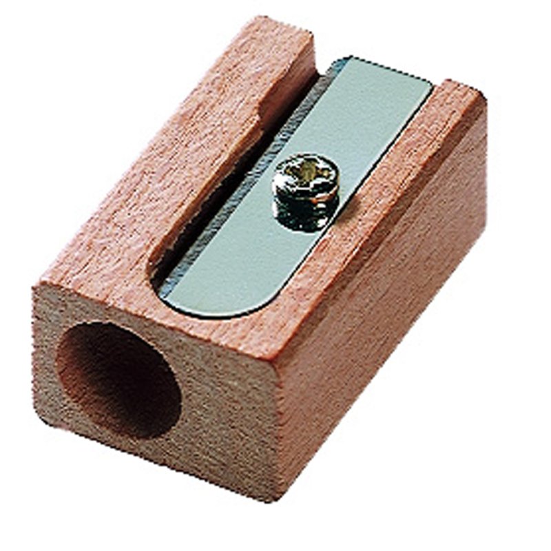 M+R puntenslijper hout blok