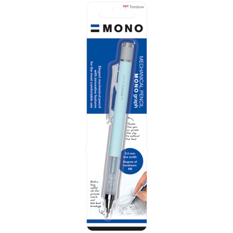 Tombow vulpotlood MONO graph Pastel korallenroze 0,5mm