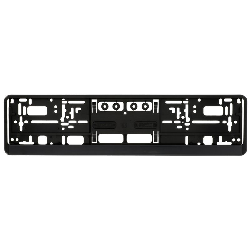 Nummerplaathouder, zwart